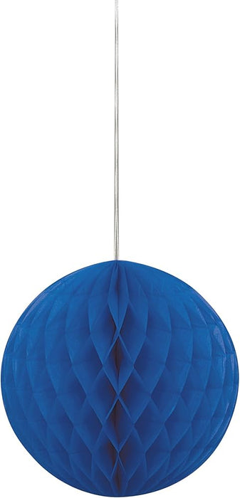 Wabenball 20cmØ, Royalblau