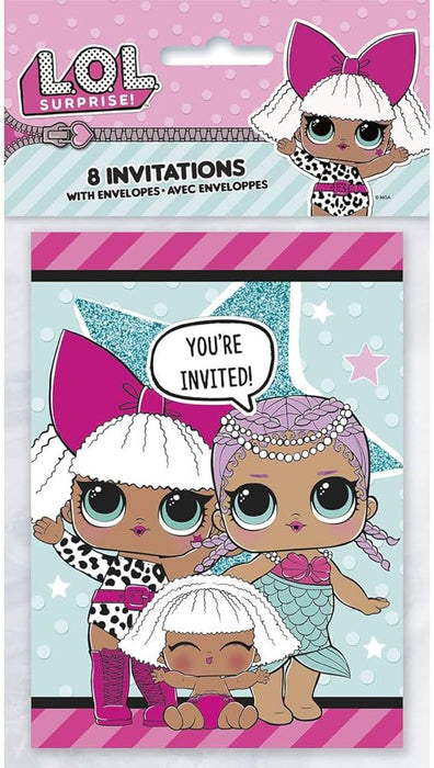 Einladung LOL Surprise! 8Stk.