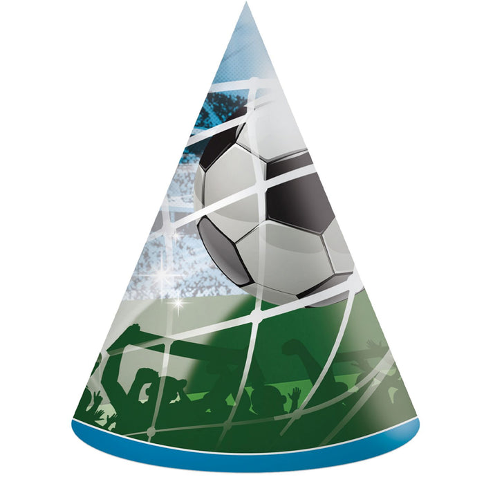 Partyhüte Fußball | 6 Stück FSC