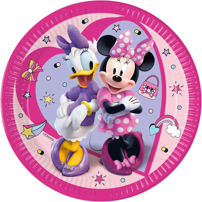 Pappteller Minnie 23 cm ø | 8 Stück FSC