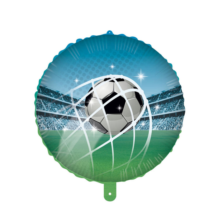 ABC18 Folienballon "Fußball" | Ø 45 cm