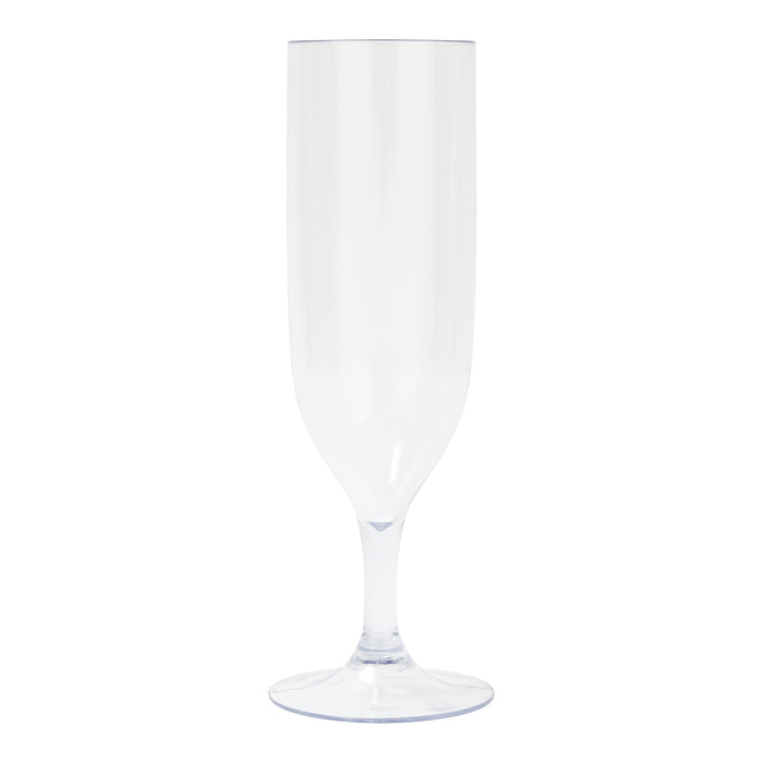 Mehrweg Champagnerglas | 2 Stück Transparent