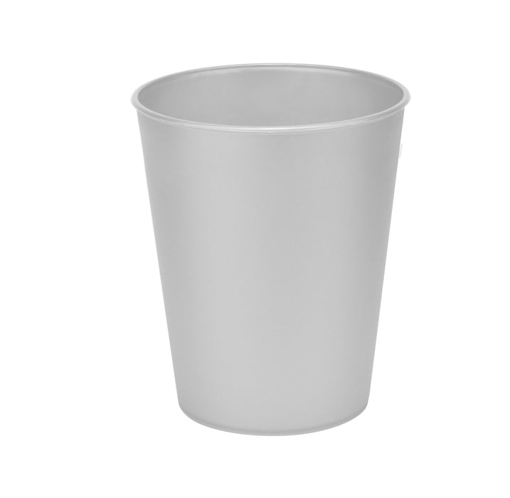 Mehrweg Becher 250 ml | 4 Stück Silber