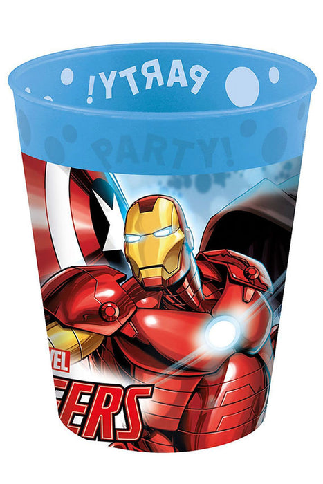 Mehrweg Becher 250 ml Marvel Avengers | 4 Stück