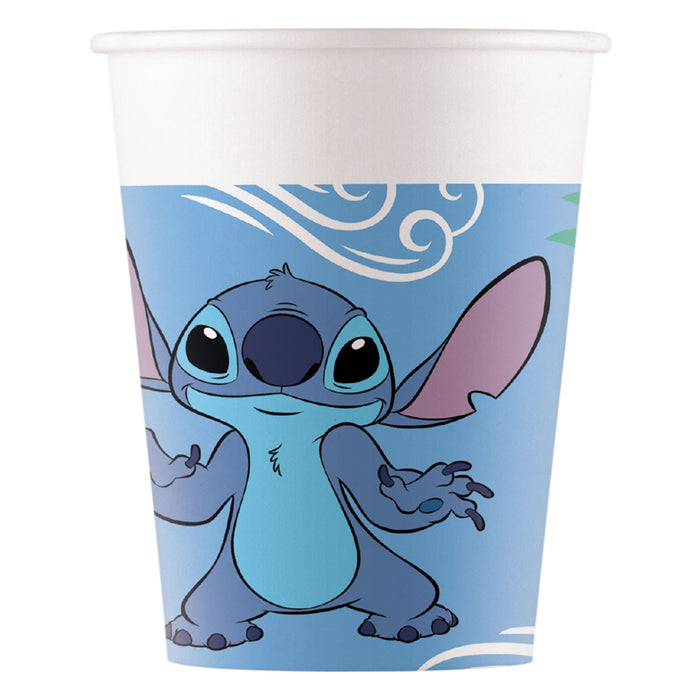 Pappbecher Stitch & Angel 200 ml | 8 Stück FSC