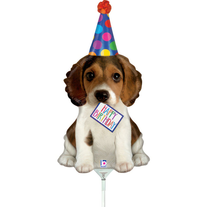 14" Miniloon Hund "Happy Birthday" (unverpackt)
