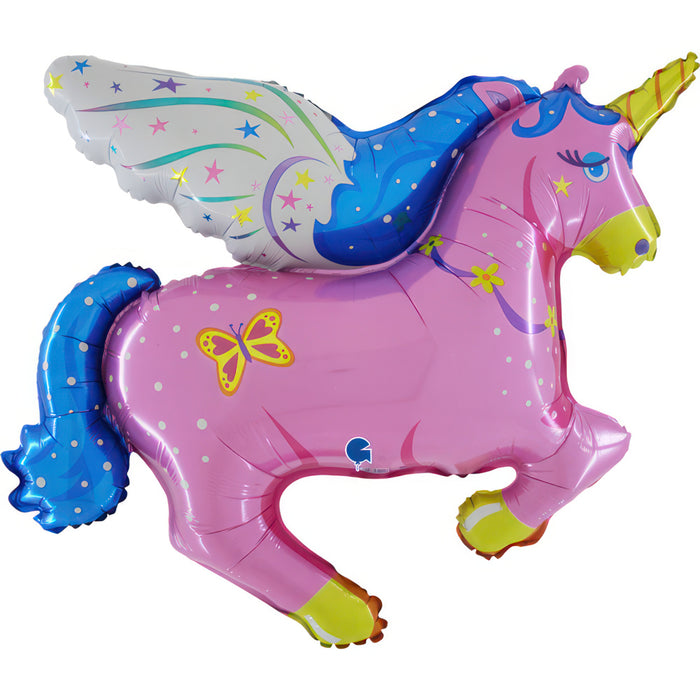 40" Shape Folienballon Lose - Pegasus Pink II (Non-Metallic) - HF2
