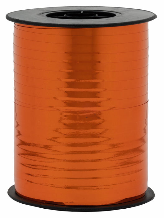 Geschenkband Polyband 10mm/250m Metallic Mandarin