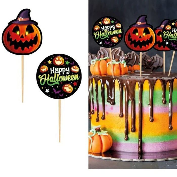 Halloween "Kleine Monster" | Cake Topper 6cm/12Stk.