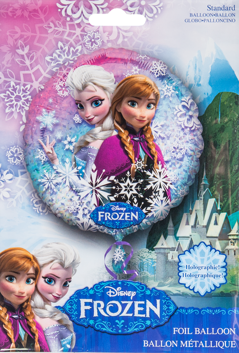 ABC18 Folienballon "Die Eiskönigin" Holo | Ø 45 cm