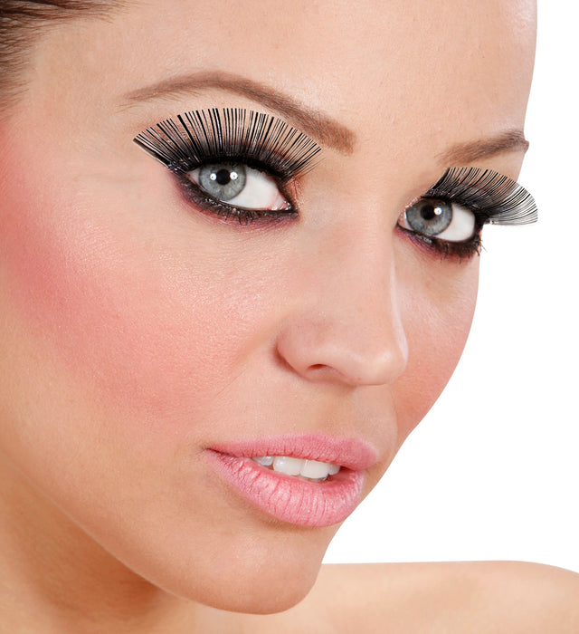 Künstliche Wimpern - Lang | Schwarz