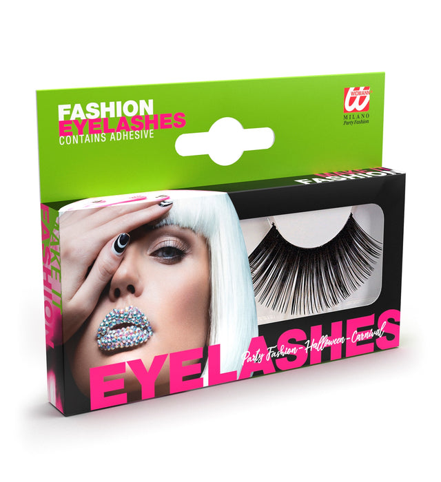 Künstliche Wimpern - Lang | Schwarz