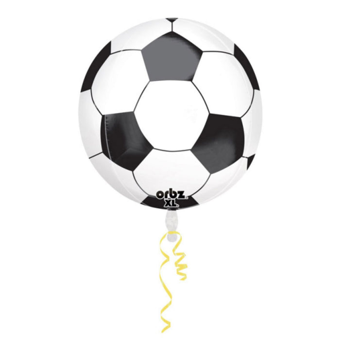 3D Folienballon Orbz "Fußball" | 38x40cm