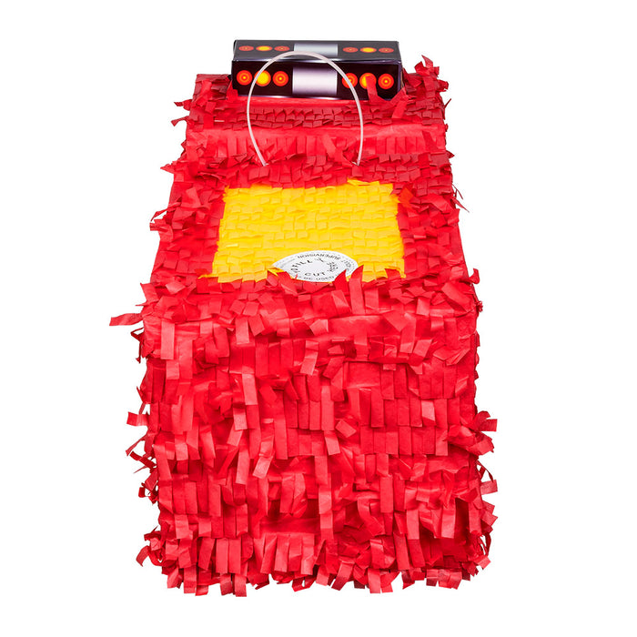 Pinata Feuerwehrauto | Rot -  43 x 24 x 18 cm