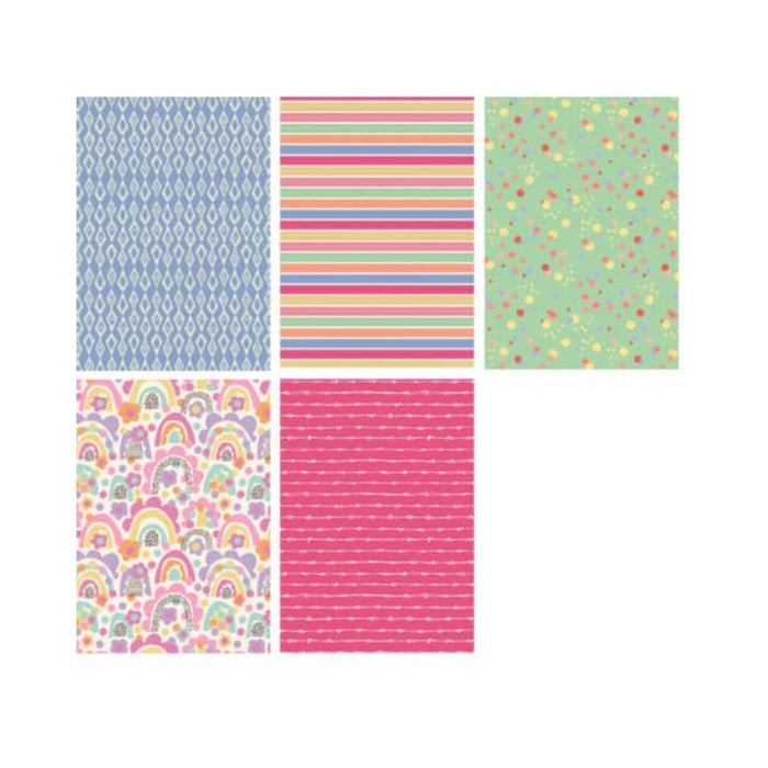 Geschenkpapier "Candy Shop" farblich sortiert | 200 x 70 cm