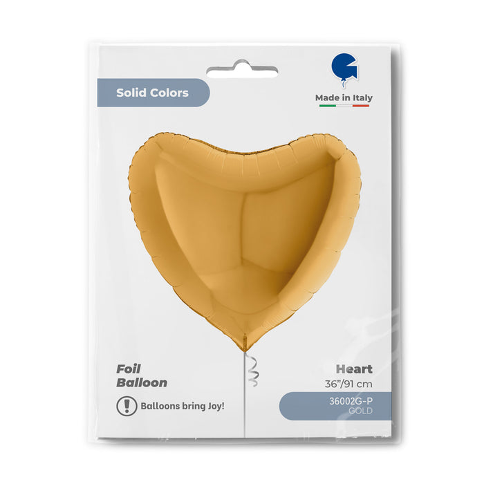 ABC36 Uni Herz 91 cm ø | Gold