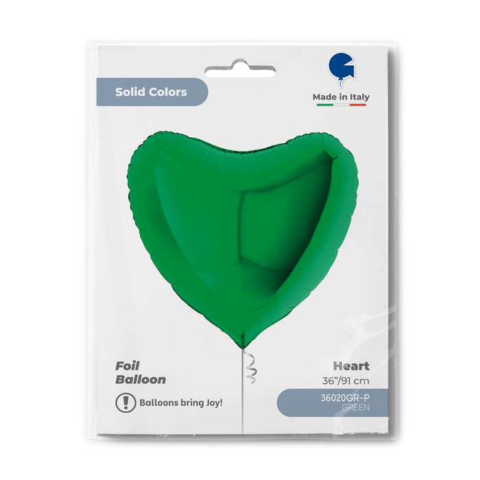 ABC36 Uni Herz 91 cm ø | Grün