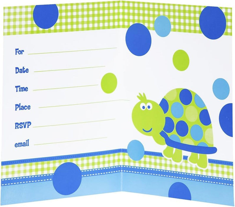 Einladung Schildkröte 8St HB