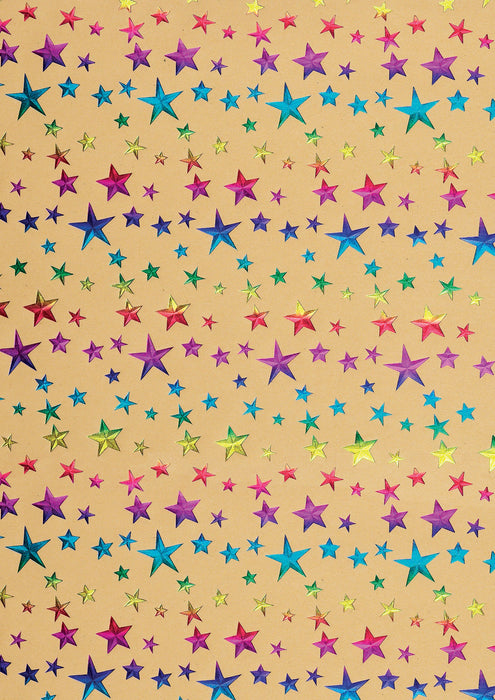 Geschenkpapier "Rainbow" farblich sortiert | 150 x 70 cm