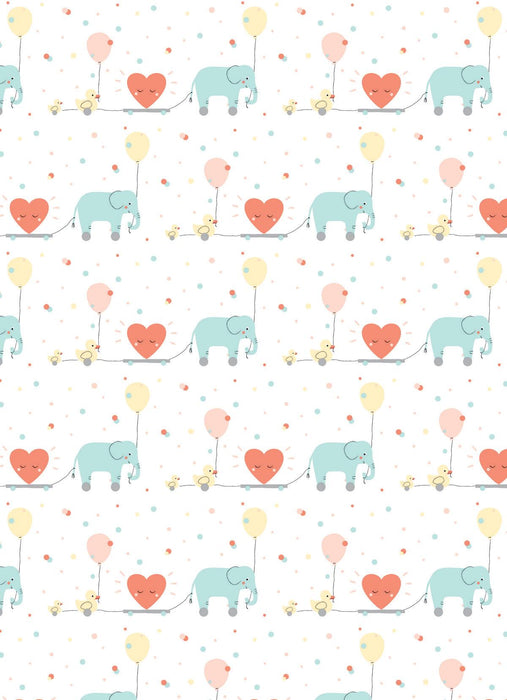 Geschenkpapier "Baby" farblich sortiert | 200 x 70 cm