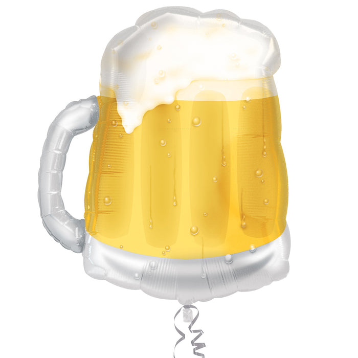 Folienballon Lose - Bierkrug II transparent - HF2 Non-Metallic