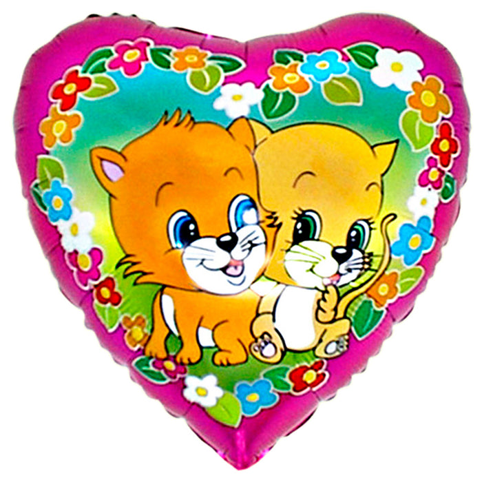 18" Folienballon Lose - Kätzchen HF18