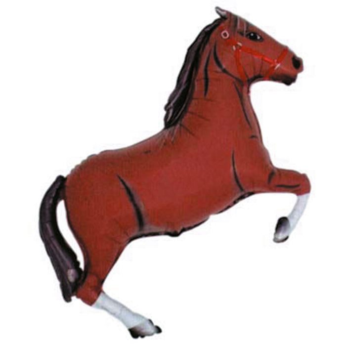 14" Miniloon "Pferd Dunkelbraun" (unverpackt)
