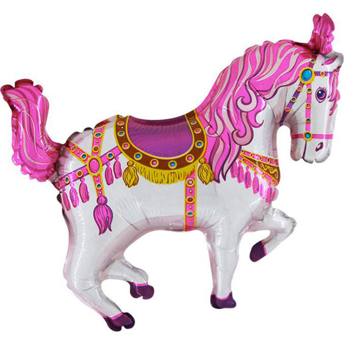 14" Miniloon "Zirkuspferd Pink" (unverpackt)