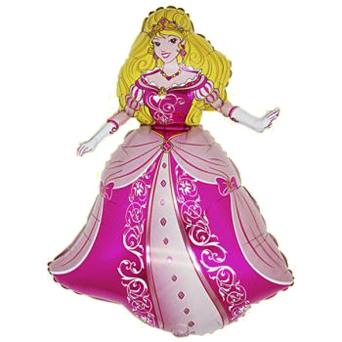 28" Shape Folienballon Lose - Prinzessin | HFE
