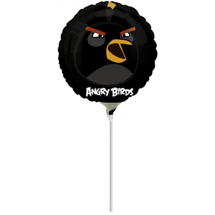 14" Miniloon "Angry Birds Schwarz" (unverpackt)