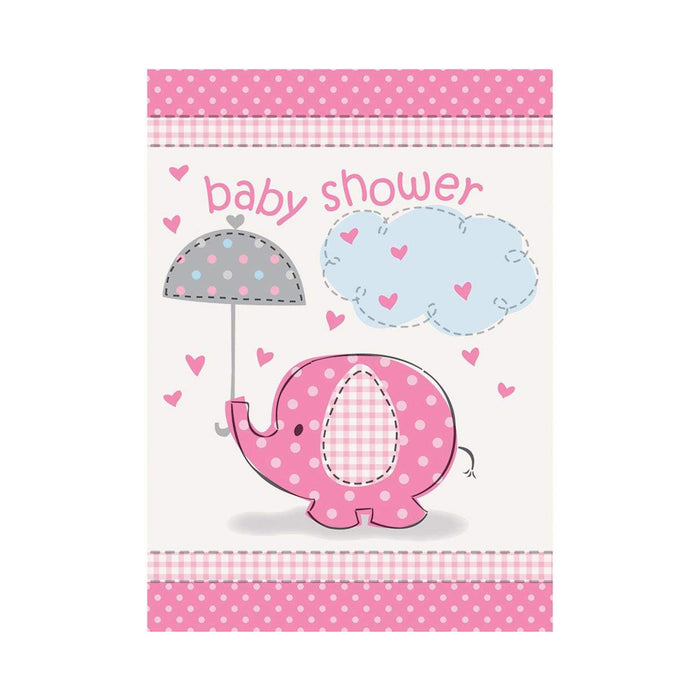 Einladung Elephant Pink 8Stück