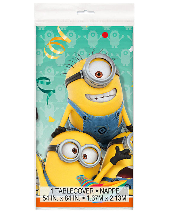 "Minions" Tischdeko | PVC Tischdecke 137x213cm