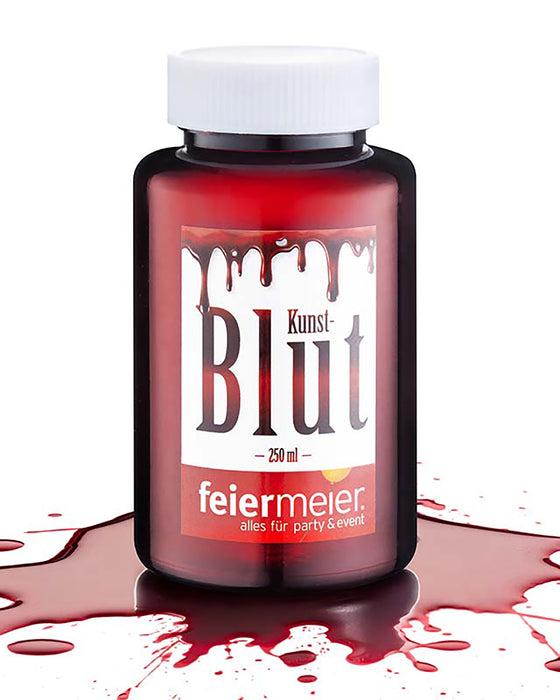 Kunstblut Vampirblut  250 ml Flasche | Hochwertiges Filmblut für realistische Spezialeffekte | Ideal für Halloween
