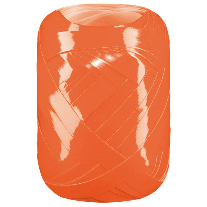 Kräuselband Neonlack 7mm/15m Orange