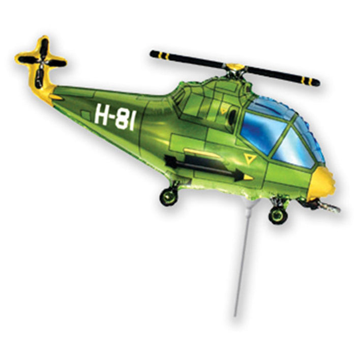 12" Miniloon "Hubschrauber Grün" (unverpackt)
