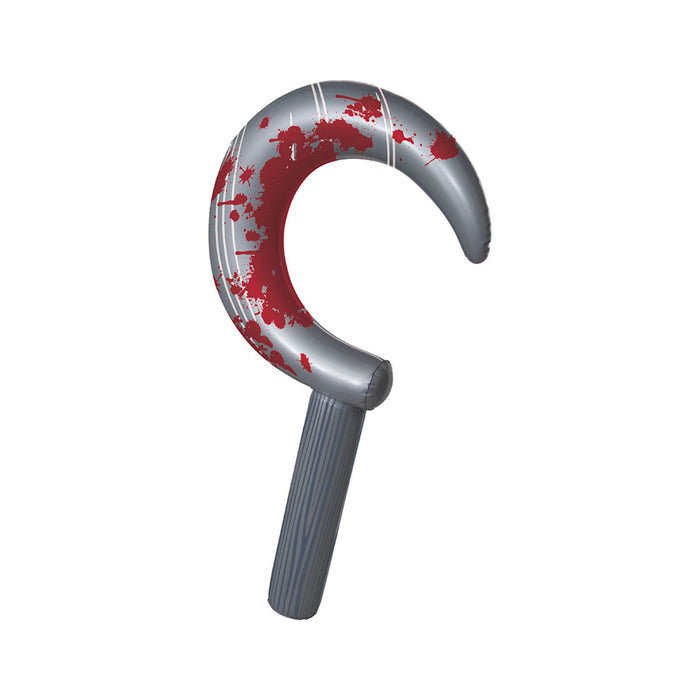 Aufblasbare Sichel mit Blut 61cm