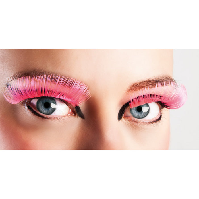Wimpern XL, neonpink