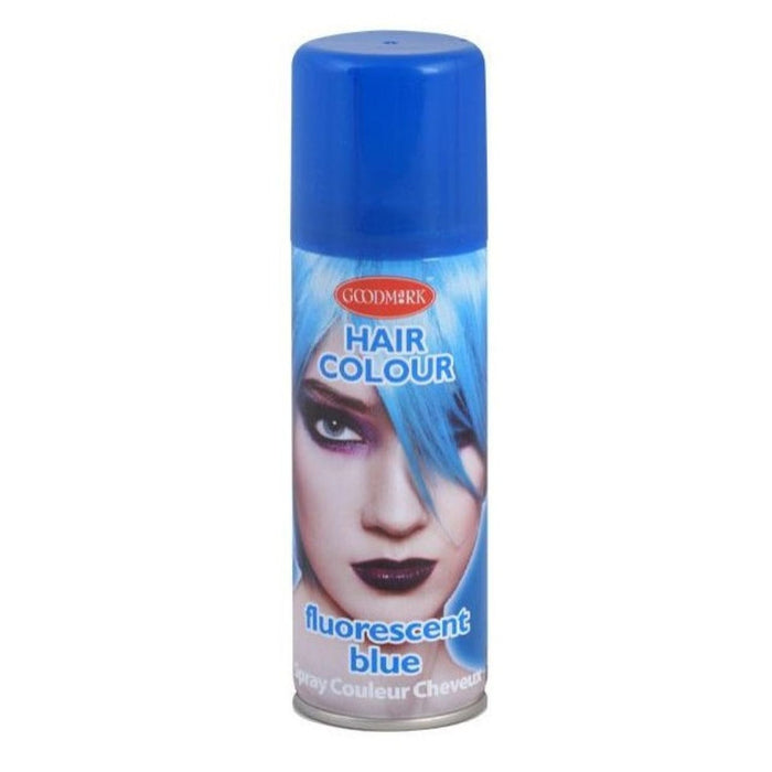 Color Haarspray fluoreszierend - Farbspray 125 ml | Blau