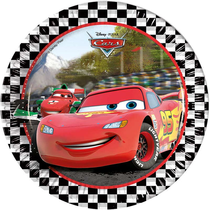 Pappteller Cars Formula 23cmØ/8St.