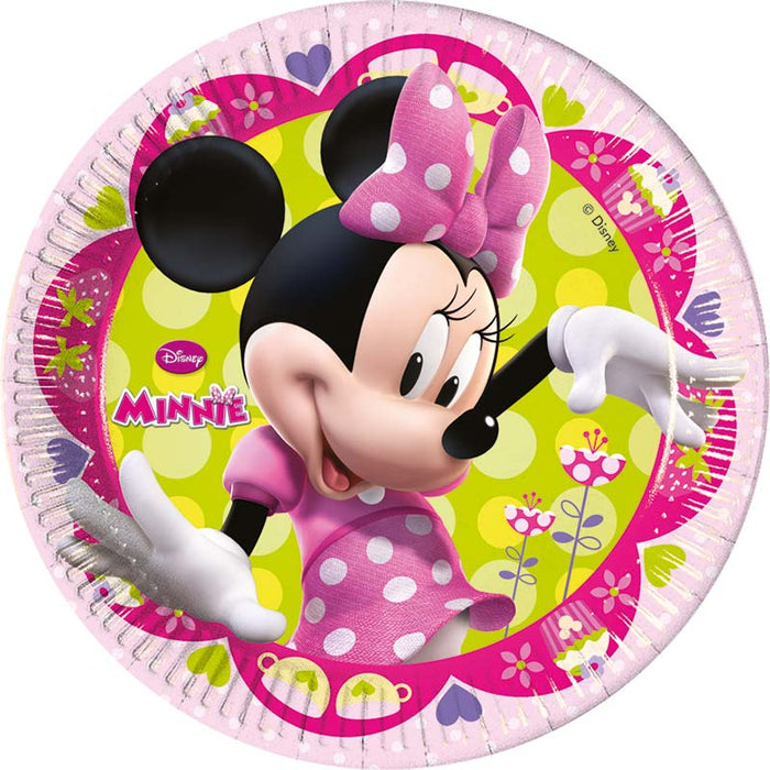 Pappteller Minnie Junior 8Stk./23cm