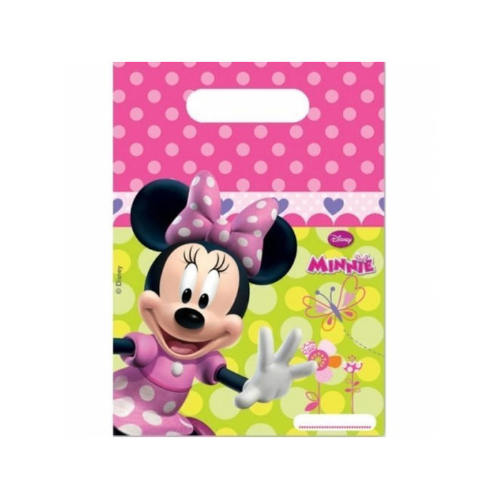 Geschenktüte PVC Minnie Junior 6Stk./18x21cm