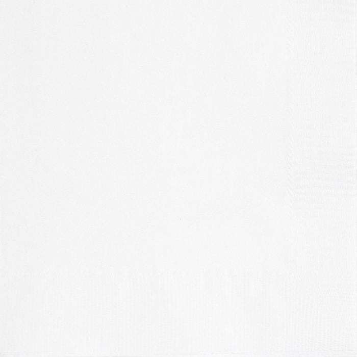 Servietten Uni 33x33cm/50St. Weiss