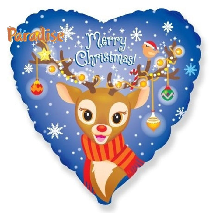 Folienballon Lose - Rentier x-mas 18 - HF18
