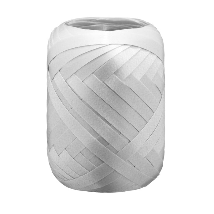 Kräuselband matt 5mm/20m Silber