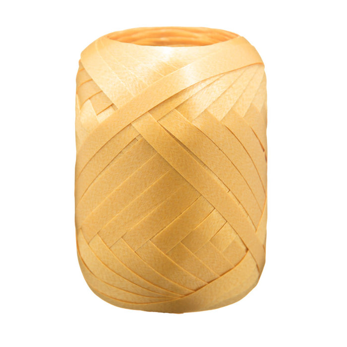 Kräuselband matt 5mm/20m Gold