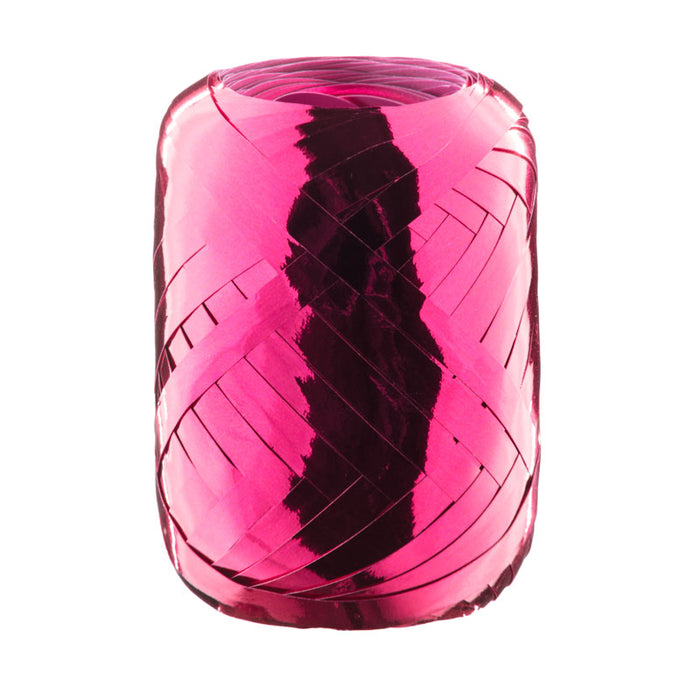 Kräuselband metallic 5mm/20m Magenta
