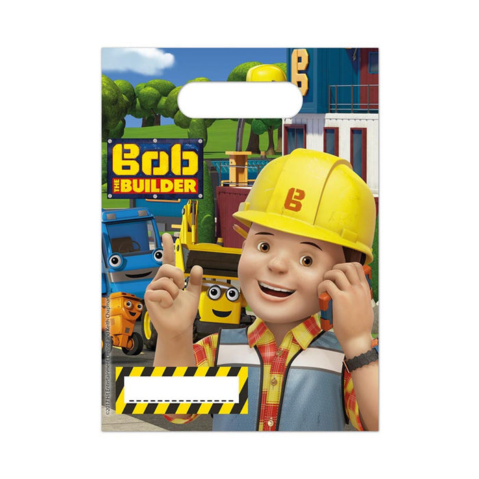 Geschenktüte Bob the Builder 6Stk./16x23cm