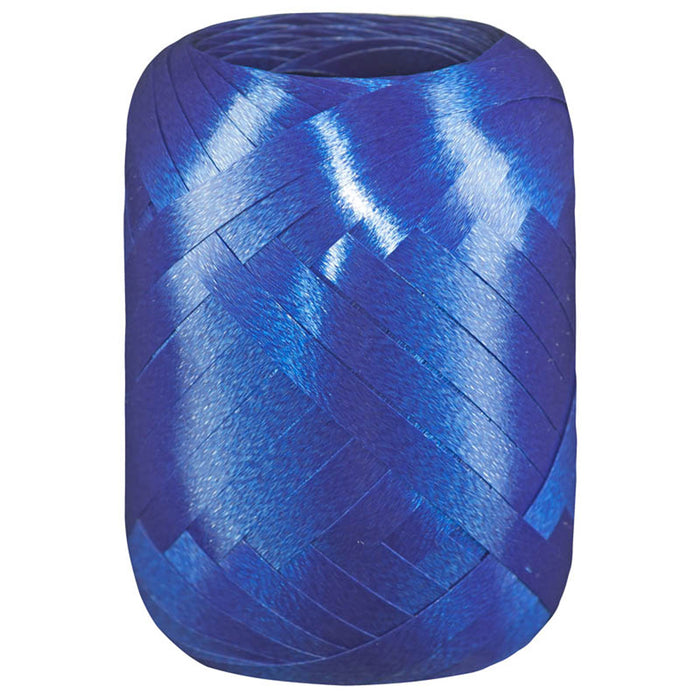 Kräuselband matt 5mm/20m Blau