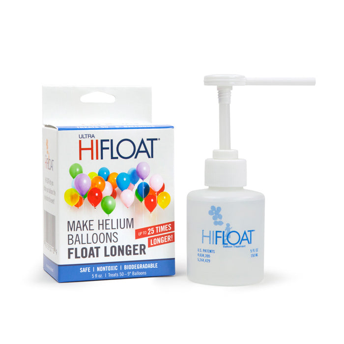 HI-FLOAT Ultra 5oz | 150ml inkl. Pumpe für ca. 25 Ballons