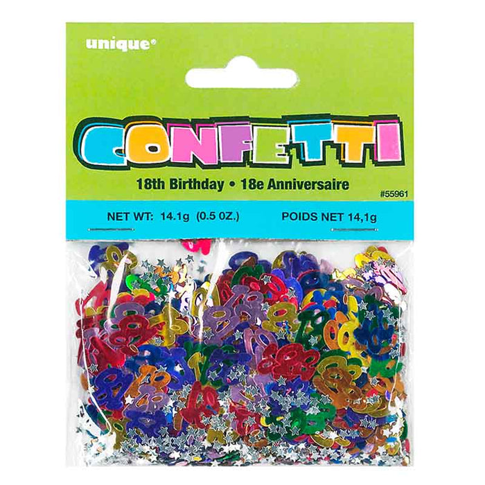 Konfetti Metall 14g #18 Bunt